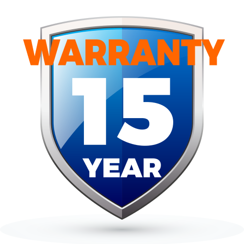 15-Year Warranty