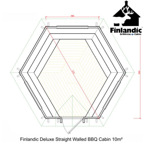 Featured image for “FINLANDIC LUXURY BBQ Hut 10m²”