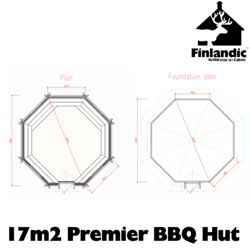 Featured image for “FINLANDIC PREMIER Sloping Wall BBQ Hut (17m²)”