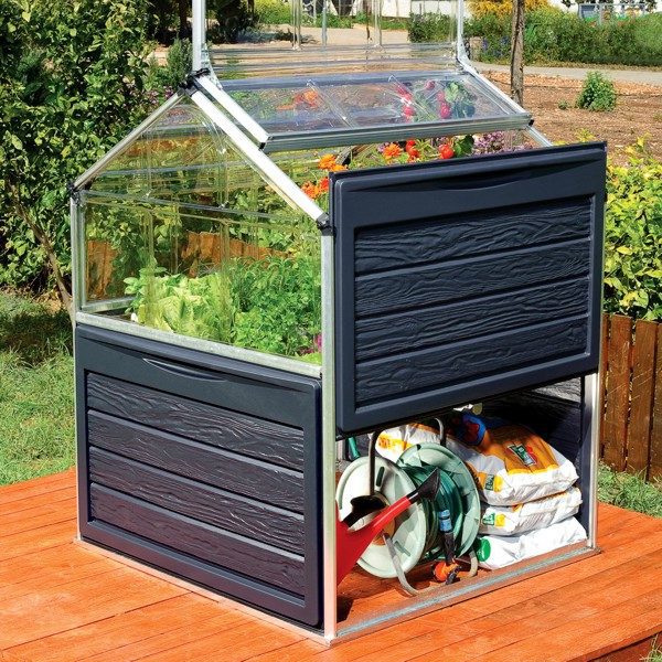 Palram Plant Inn Raised Bed Greenhouse (clear) A1 Sheds