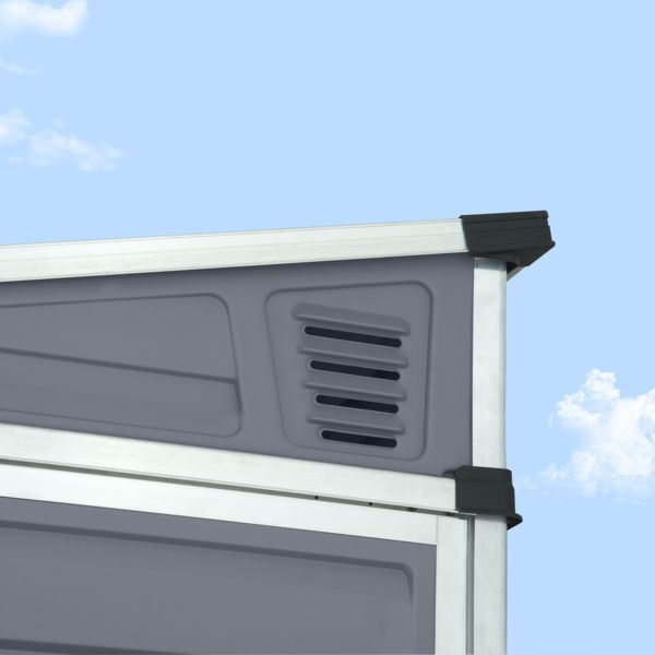 Featured image for “RGP | Palram® SkyLight™ Pent 4x6 (Grey)”
