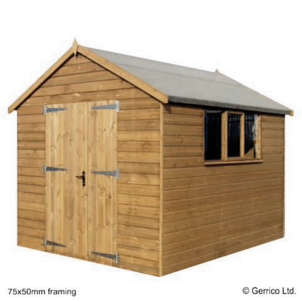Featured image for “TGB Groundsman Apex (STORM) Shed *ASSEMBLED*”