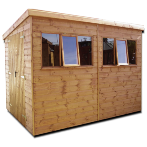 Featured image for “TGB Groundsman Pent (STORM) Shed *ASSEMBLED*”