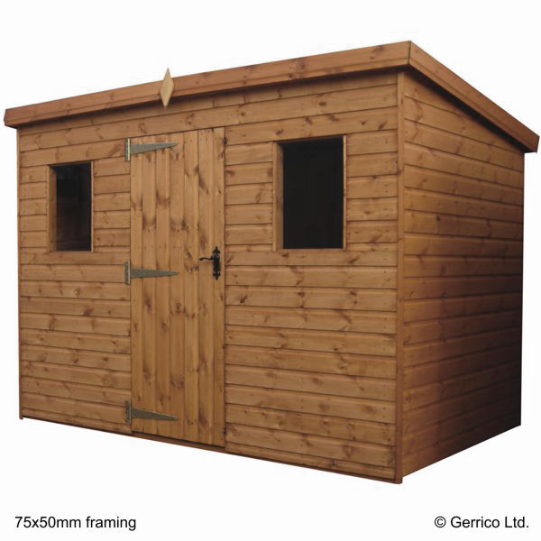 Featured image for “TGB Rhino Pent Shed *ASSEMBLED*”