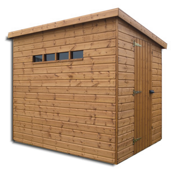 Featured image for “TGB Security Pent (STORM) Shed *ASSEMBLED*”