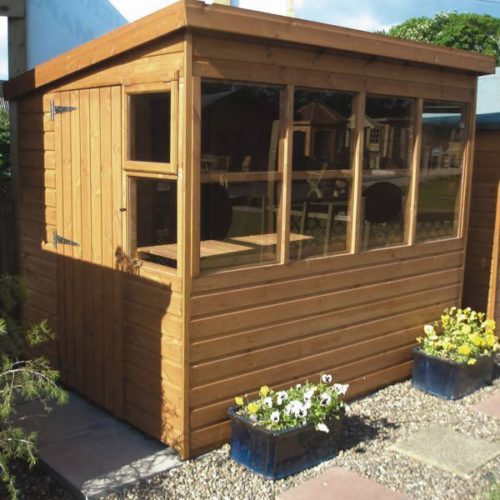Featured image for “TGB Sunflower Pent Potting Shed *ASSEMBLED*”
