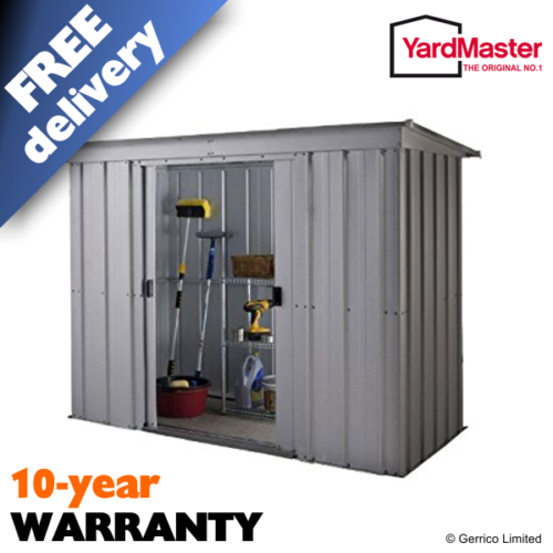 Featured image for “YardMaster 64PZ Store-All Pent Metal Shed”