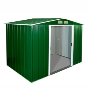 a1 sapphire steel shed 8x6 green colour green 16369 p