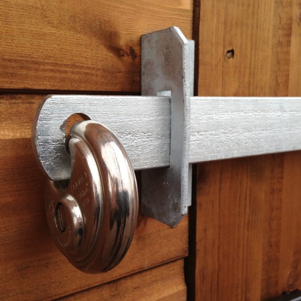 Featured image for “A1 ShedBAR™ Shed Door Security Bar”