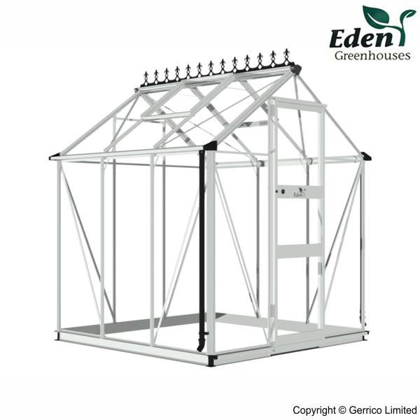 Featured image for “Halls Cotswold BURFORD 66 Greenhouse (6x6)”