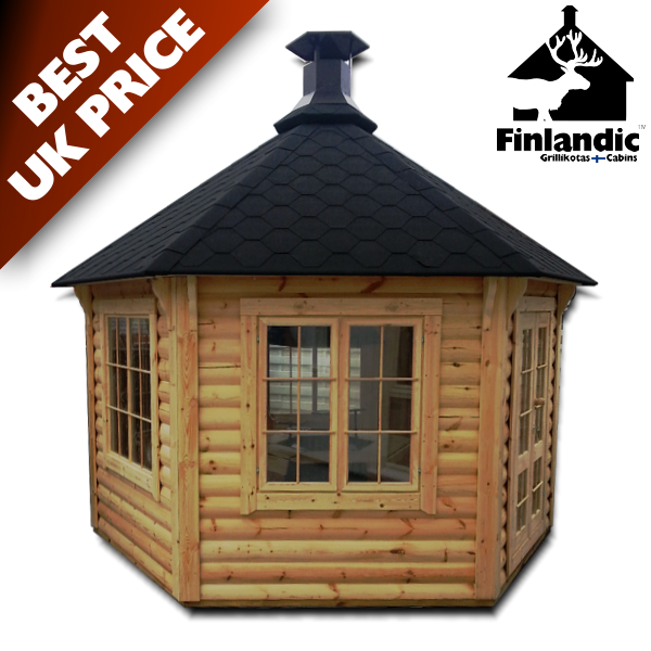 Featured image for “FINLANDIC PAVILION BBQ Summerhouse (9.2m²)”