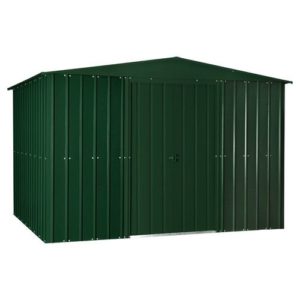globel lotus apex 10x12 steel shed choose colour heritage green 16398 p