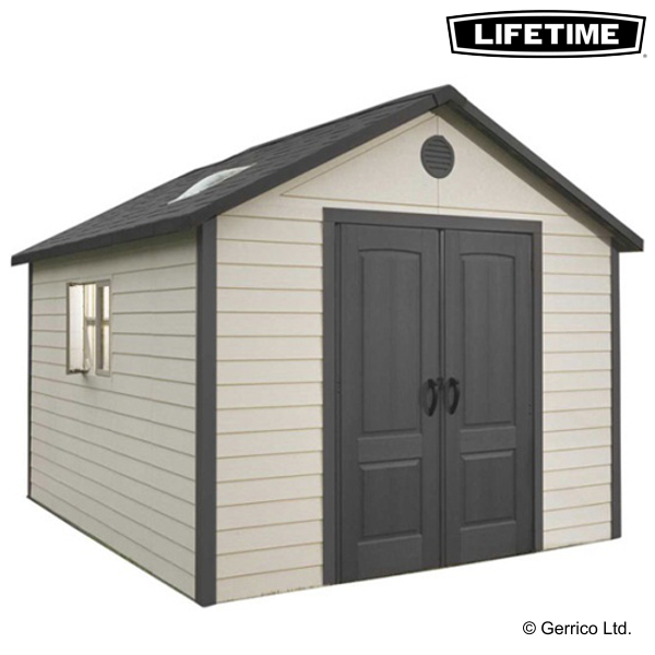 Featured image for “Lifetime® 11x11 Plastic Shed (6433)”