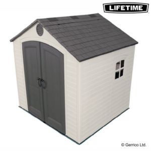 lifetime 8x7.5 plastic shed 6411 special edition 11080 p