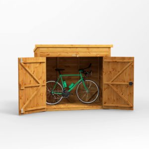 pent bike shed 6x3 fast delivery 17305 p