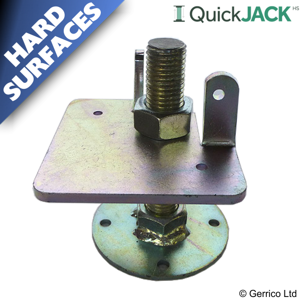 Featured image for “QuickJACK-HS Adjustable Shed Base (for hard surfaces)”