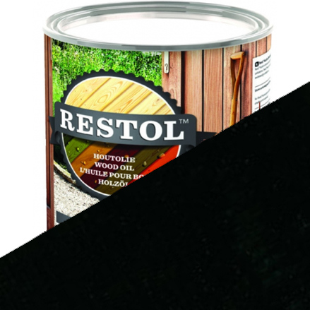 Featured image for “RESTOL WOOD OIL Ebony Black”