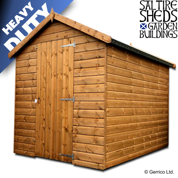 Featured image for “SALTIRE 8x6 Apex Shed *FREE ASSEMBLY*”