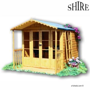 shire kensington 7x7 summerhouse 855 p