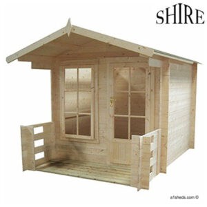 Shire Maulden Log Cabin