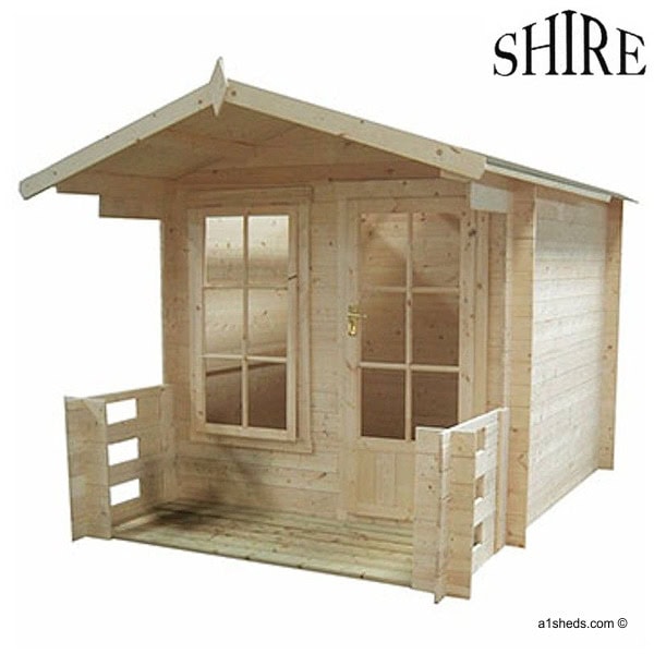 Shire Maulden Log Cabin