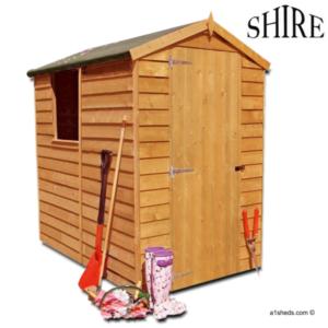 Shire Overlap 6x4 Value Apex Shed