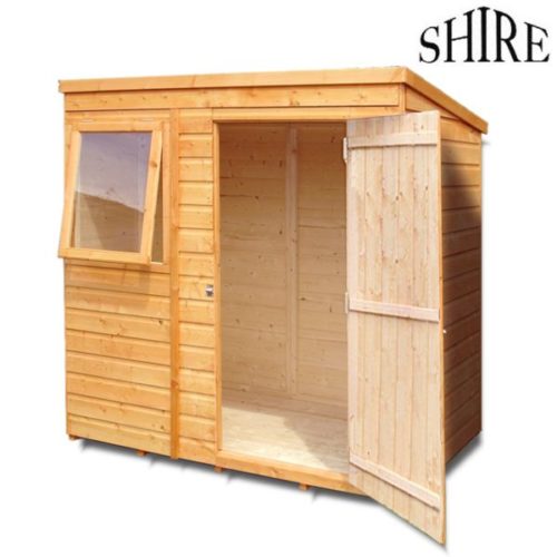Featured image for “Shire Shiplap Pent 6x4 Shed”