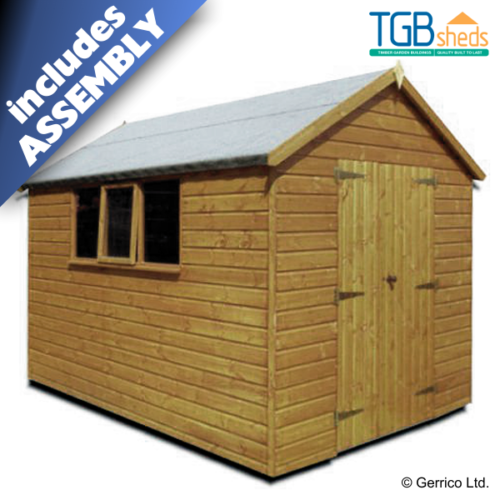 Featured image for “TGB Heavy Duty Apex (STORM) Shed *ASSEMBLED*”