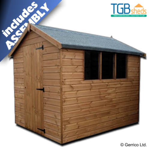 Featured image for “TGB Standard Apex Shed *ASSEMBLED*”