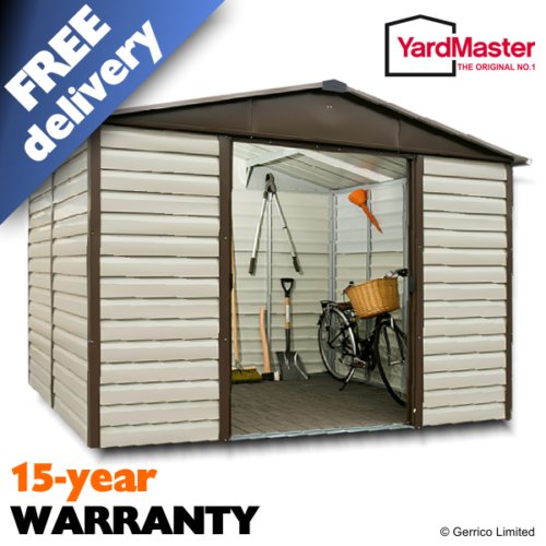 Featured image for “YardMaster 10x6 Shiplap (TBSL) Metal Shed”