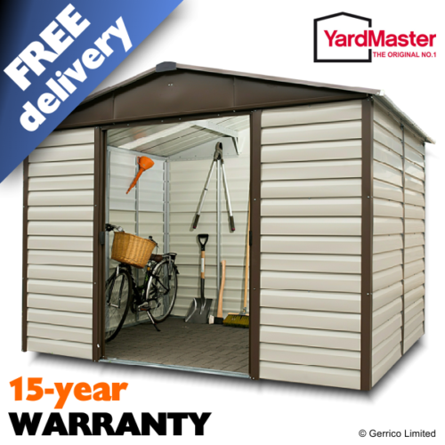 Featured image for “YardMaster 10x8 Shiplap (TBSL) Metal Shed”