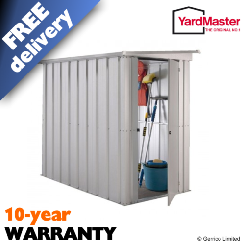 Featured image for “YardMaster 5x4 Store-All Pent (PEZ) Metal Shed”