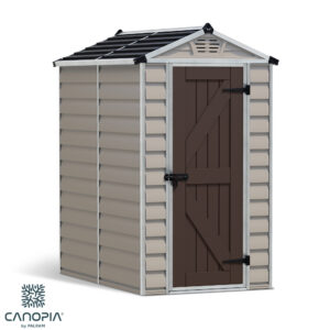 Palram Canopia® | SkyLight™ Apex Shed 4x6 (Tan)