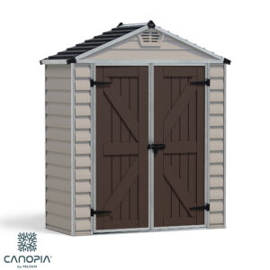 Palram Canopia® | SkyLight™ Apex Shed 6x3 (Tan)