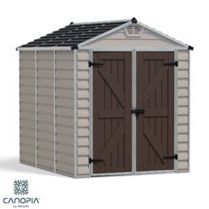 Palram Canopia® | SkyLight™ Apex Shed 6x8 (Tan)