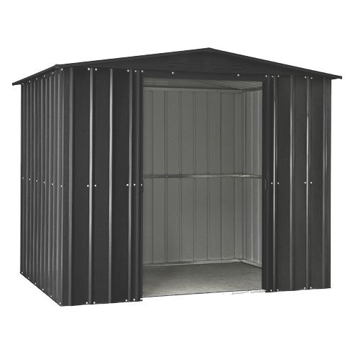 Featured image for “Globel® Lotus™ Apex 8x6 Steel Shed”