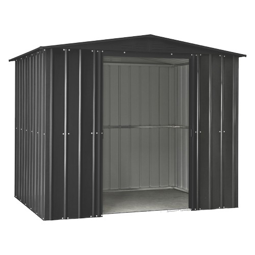 Featured image for “Globel® Lotus™ Apex 8x8 Steel Shed”
