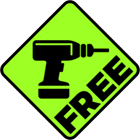 A1 Sheds FREE INSTALLATION Logo
