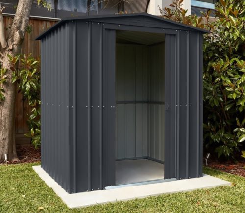 Featured image for “Globel® Lotus™ Apex 6x3 Steel Shed”
