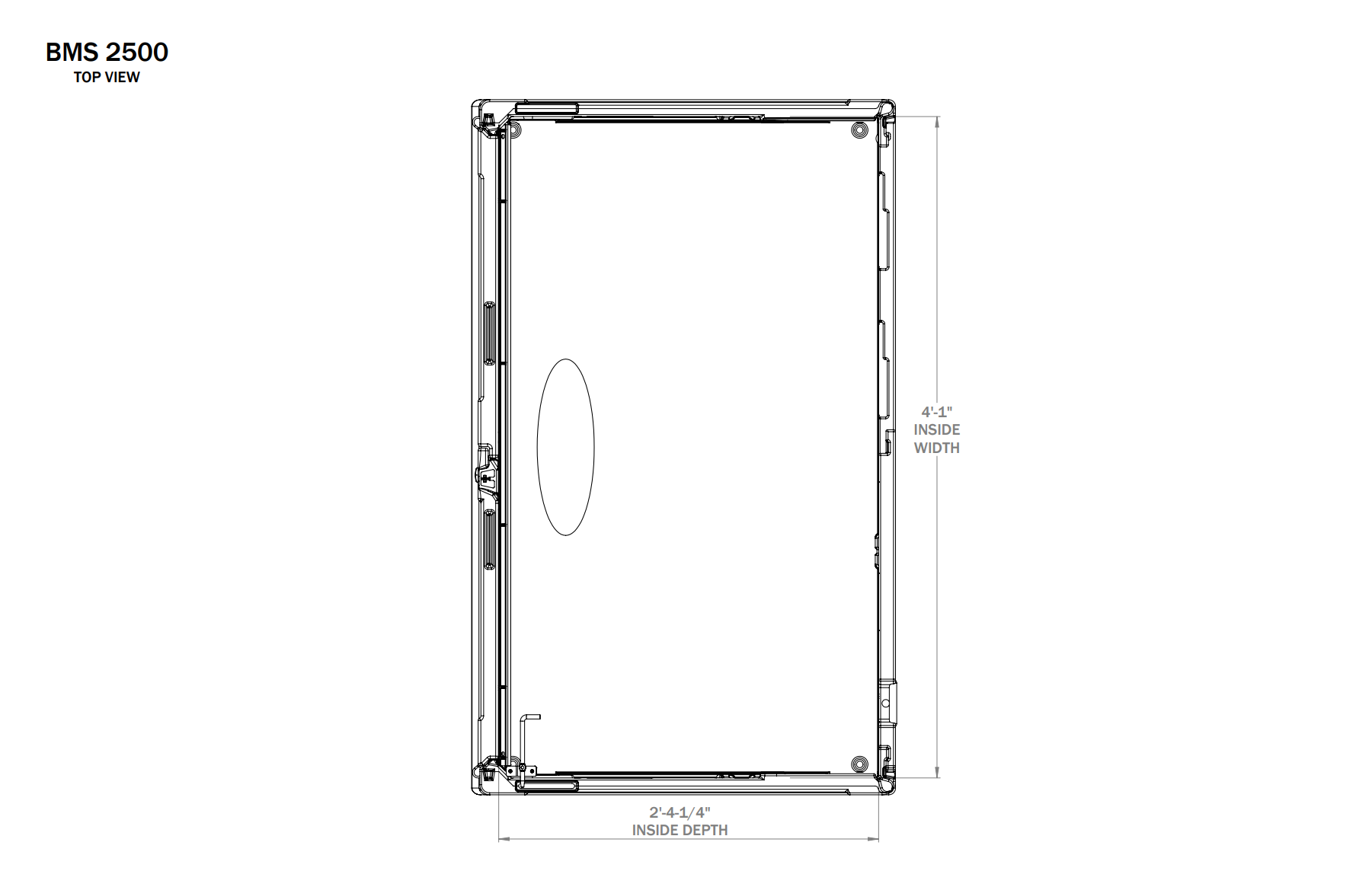 Suncast BMS2500 Kensington '6' Horizontal Shed A1 Sheds