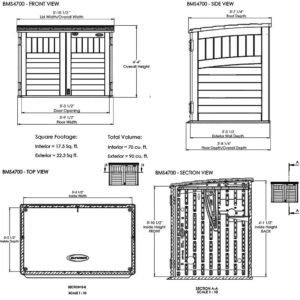 BMS4700 Dimensions