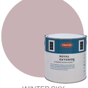Protek Royal Exterior Wood Finish - Winter Sky