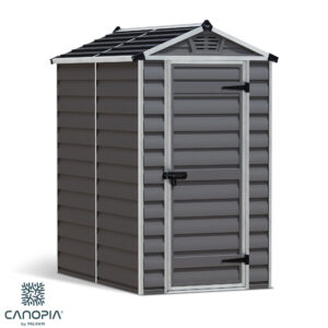 Palram Canopia® | SkyLight™ Apex Shed 4x6 (Grey)