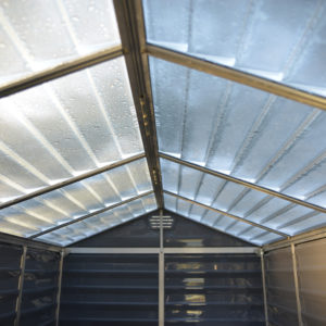 Palram Garden Sheds Skylight 6 Grey Transparent Roof 02