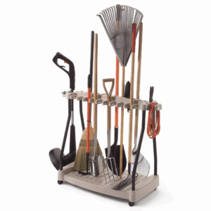 Suncast Garden Tool Rack with Wheels RTC1000