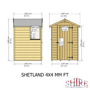 Shire Shetland 4x4 Specifications