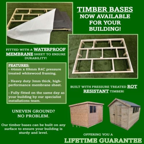 A1 BaseKIT | Timber Frame Shed Base - A1 Sheds