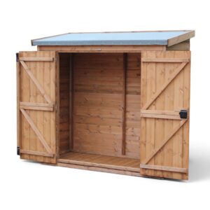 Garden Tidy Doors Open Slope to Front