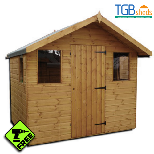 Featured image for “TGB Cabin Apex Shed *FREE ASSEMBLY*”