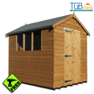 TGB Bentley Supreme Apex Shed with Free Assembly